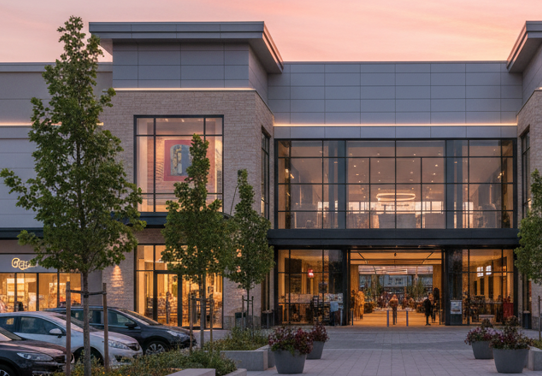 retail centre et cellules commerciales