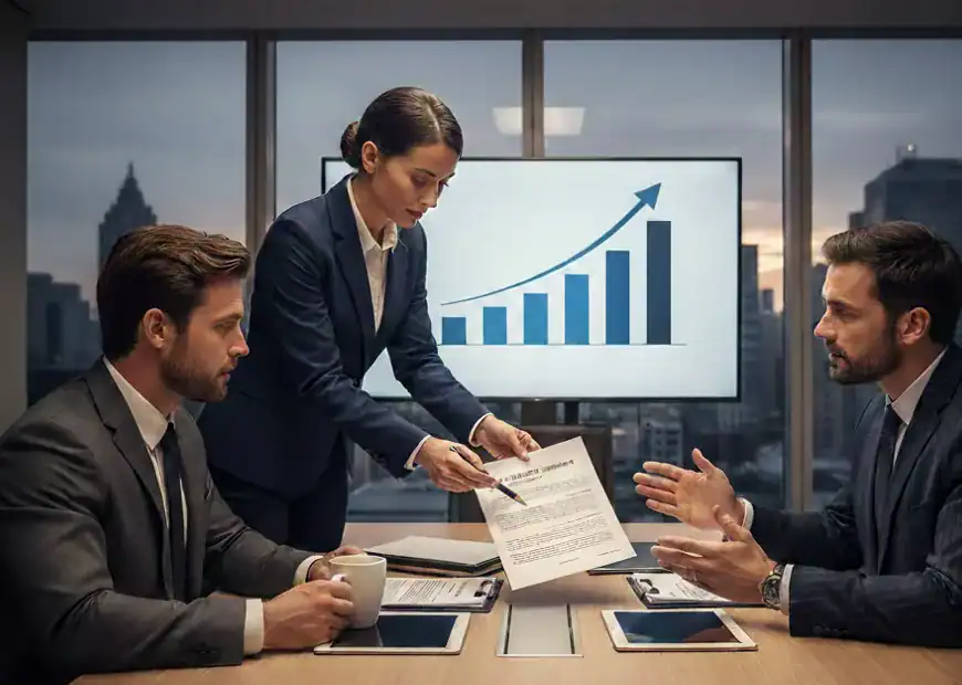 Négociation d'une augmentation de capital dans un cabinet d'avocats