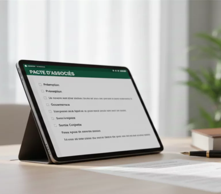 Pacte d&rsquo;associes – A quoi ça sert ?