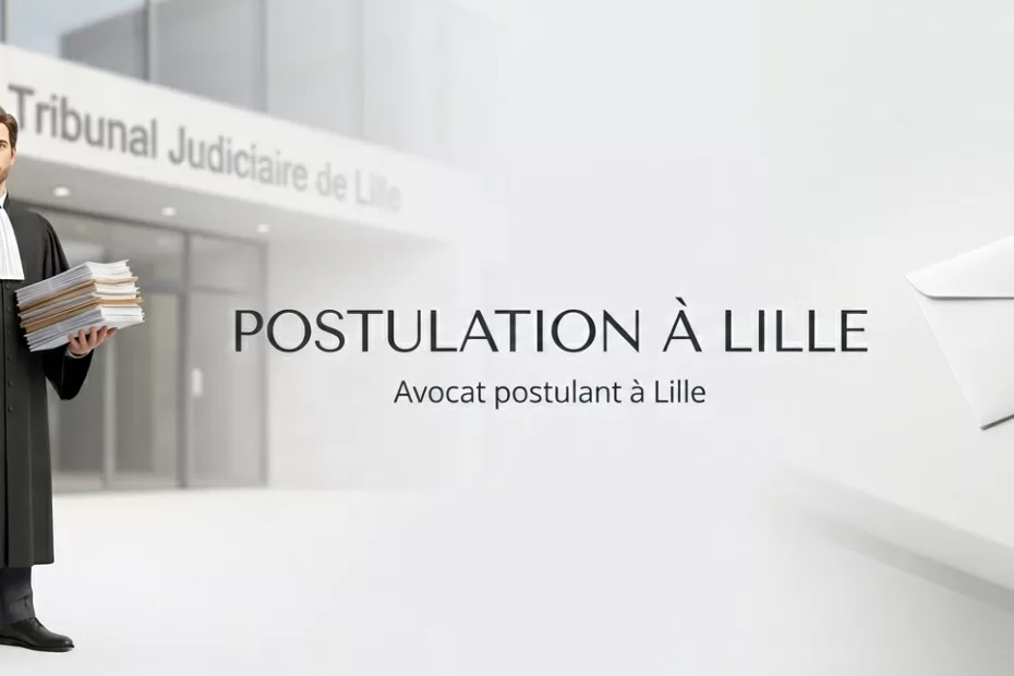Avocat postulant devant le Tribunal judicaire de Lille