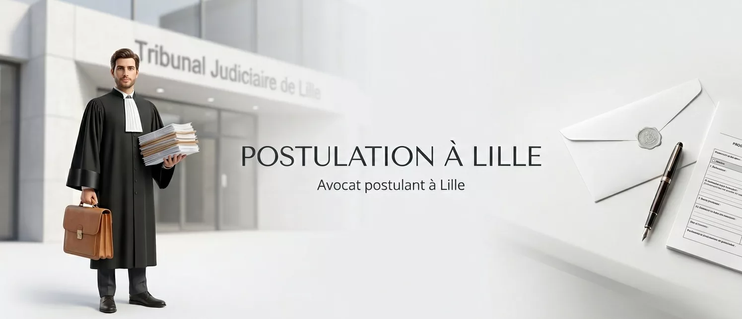 Avocat postulant devant le Tribunal judicaire de Lille