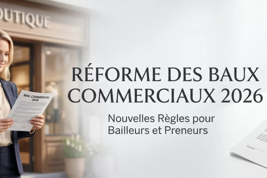 Avocat en bail commercial analysant la réforme de 2026