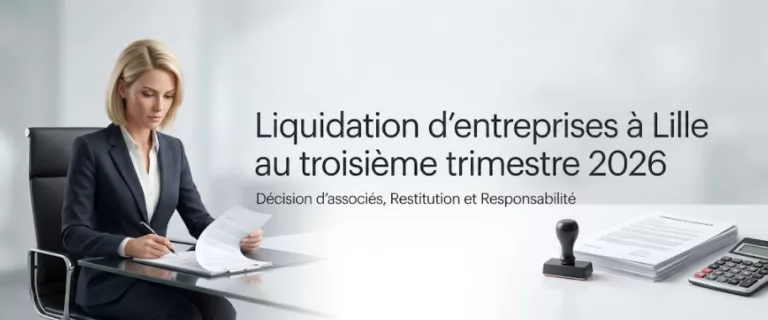 Défaillances d’entreprises à Lille au second trimestre 2026