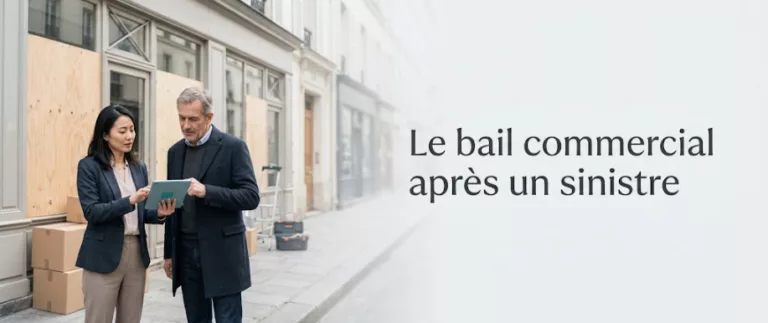 Commerce détruit ou inutilisable : faut-il payer le loyer ?